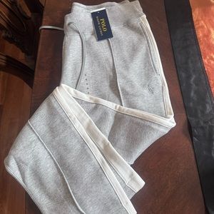 Polo Ralph Lauren NWT light gray sweatpants
